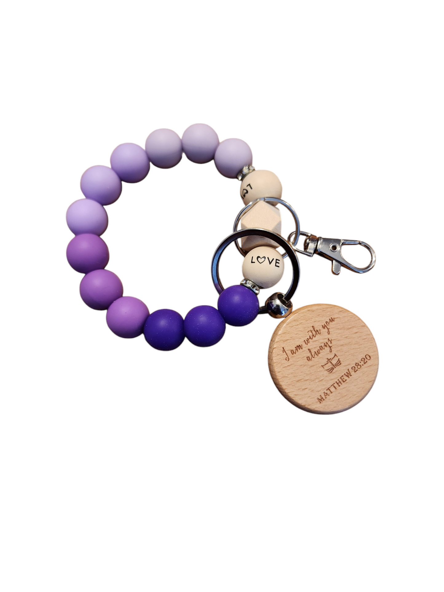 Silicone wristlet