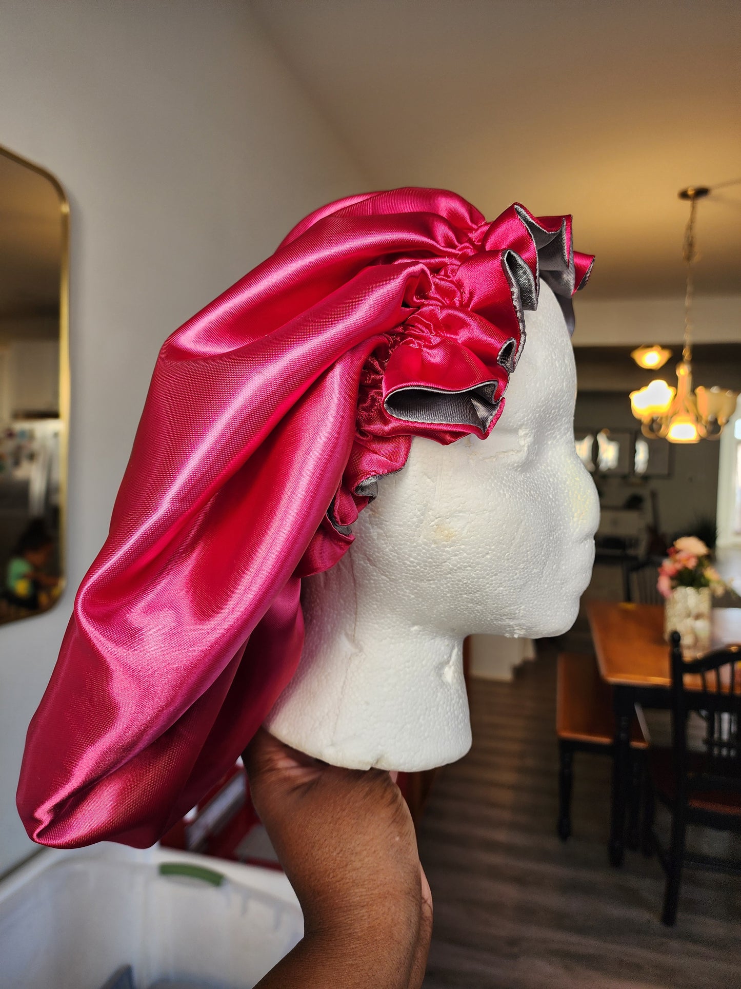 Satin bonnet
