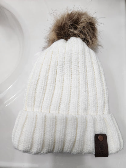 Satin-lined beanie