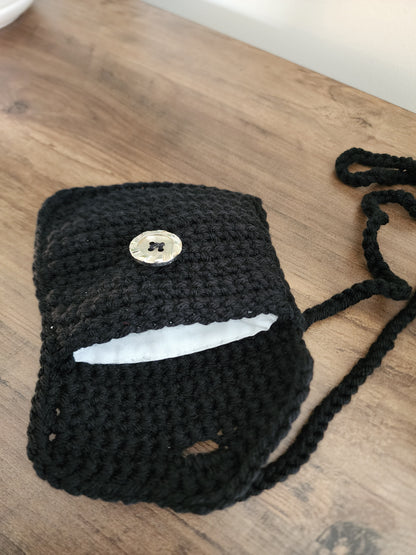 Children crochet purse