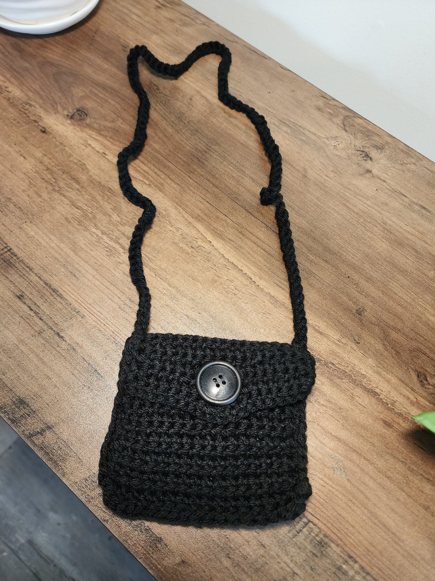 Children crochet purse