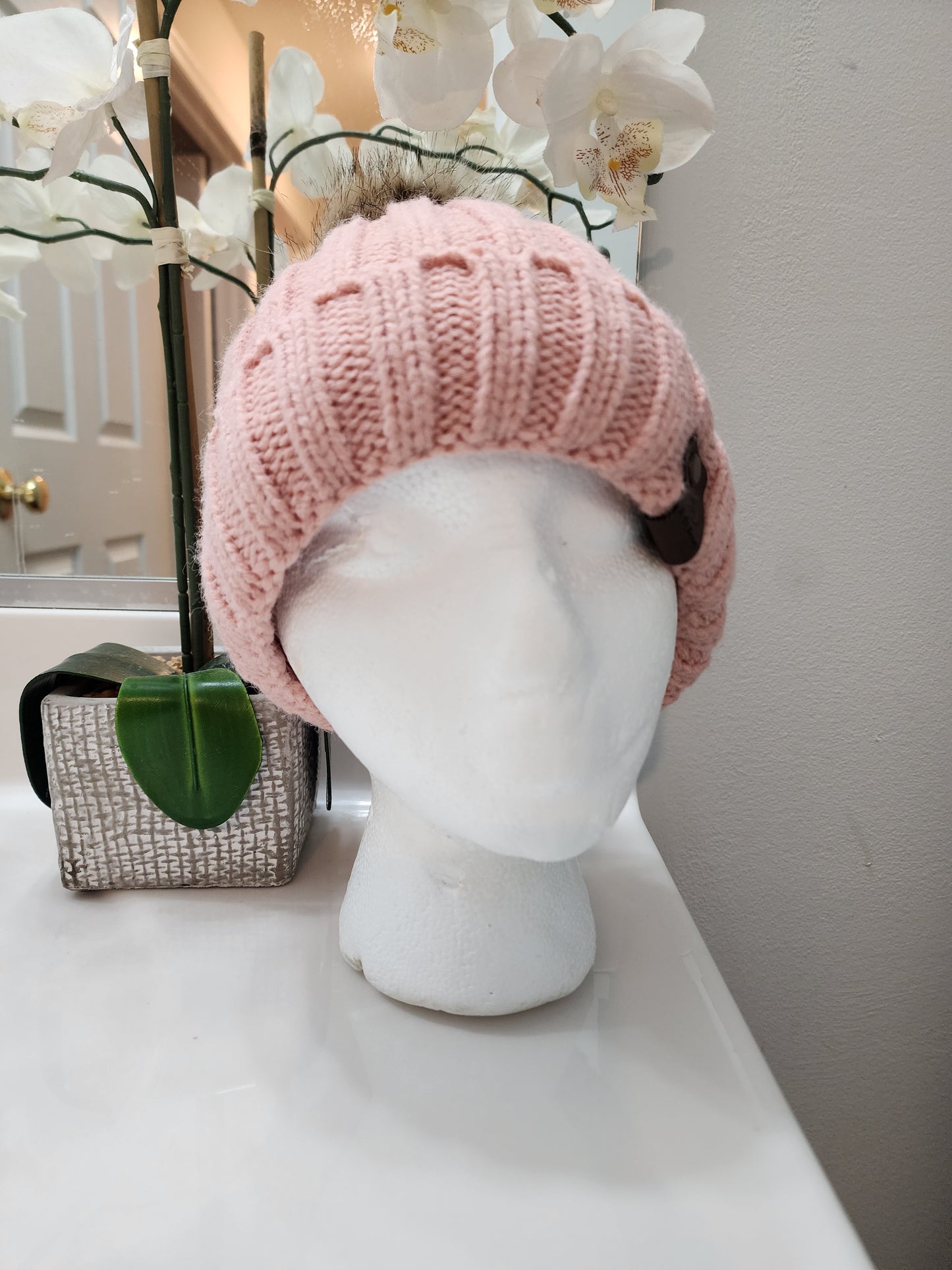 Satin-lined beanie