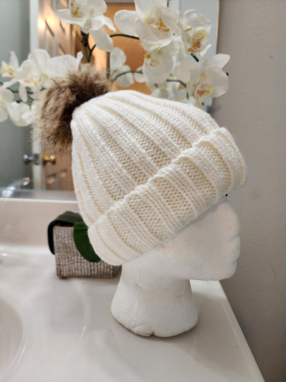 Satin-lined beanie