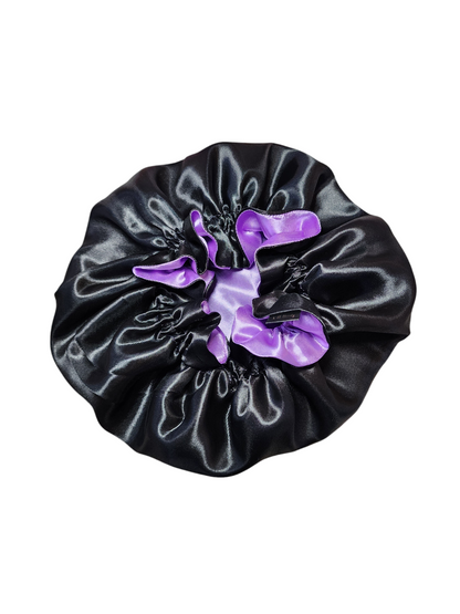 Toddler satin bonnet