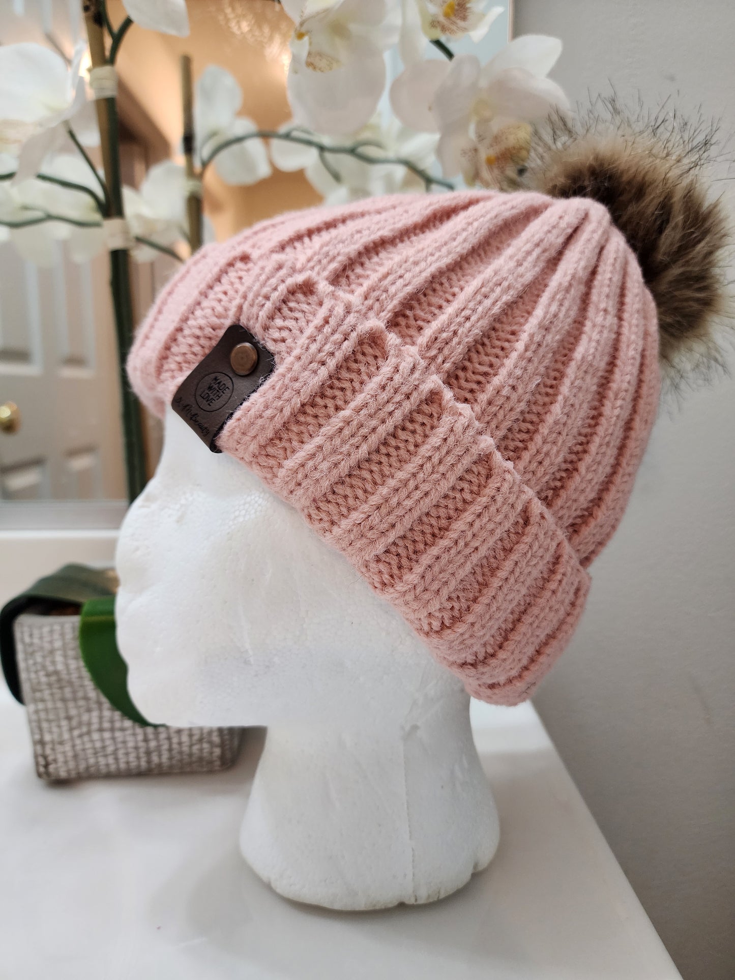 Satin-lined beanie