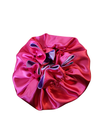 Toddler satin bonnet