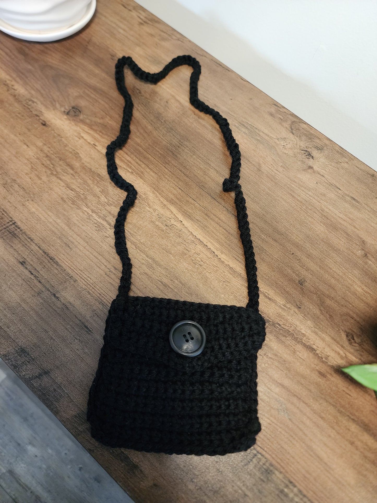 Children crochet purse