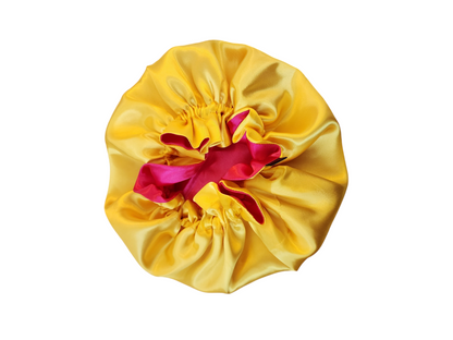 Toddler satin bonnet