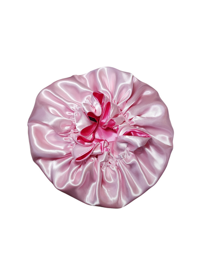 Toddler satin bonnet