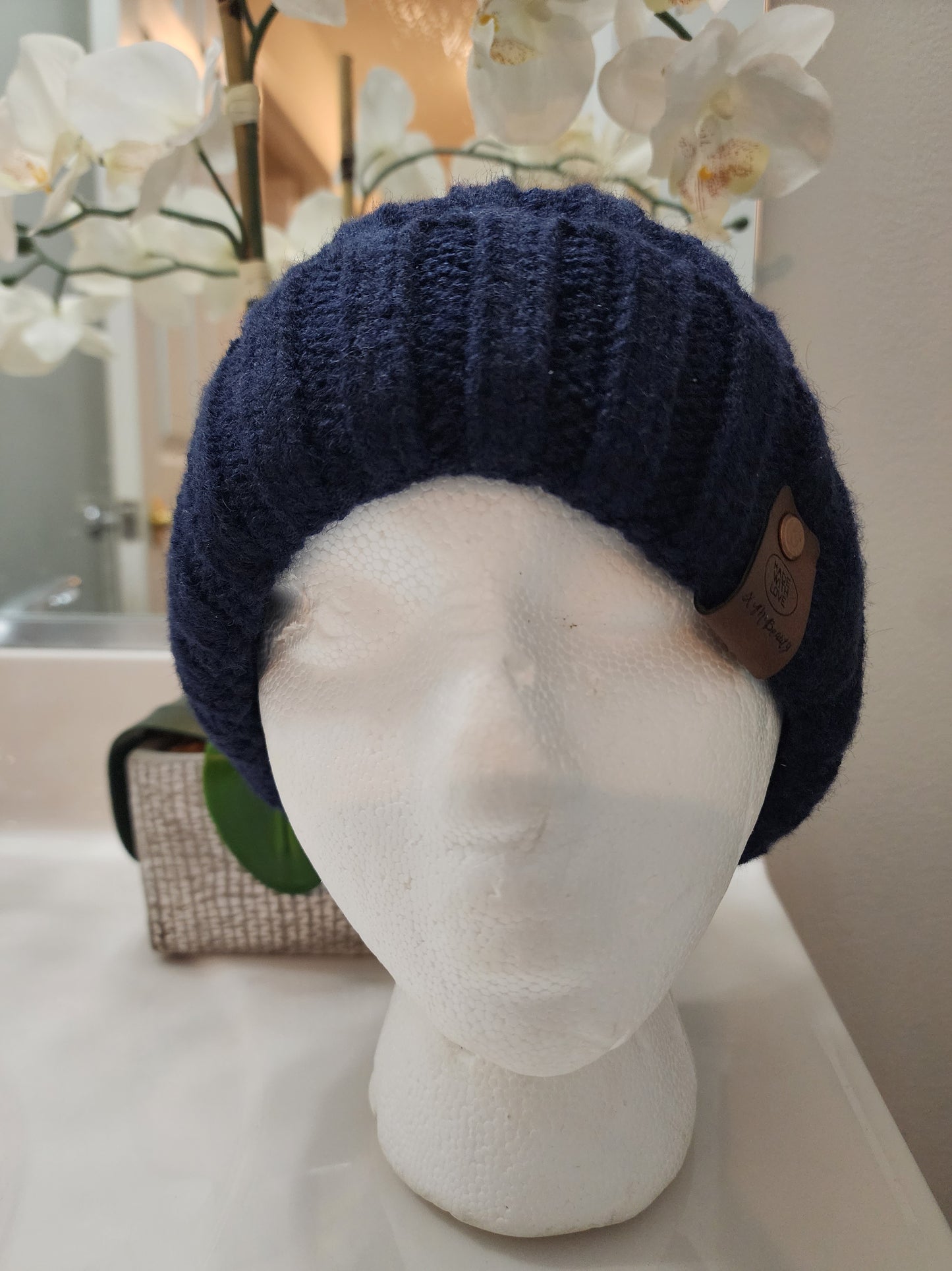 Satin-lined beanie