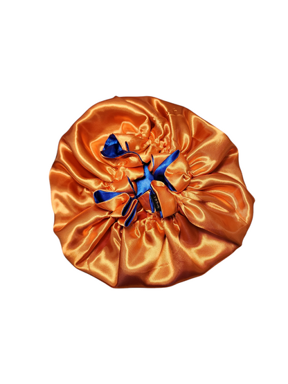 Toddler satin bonnet