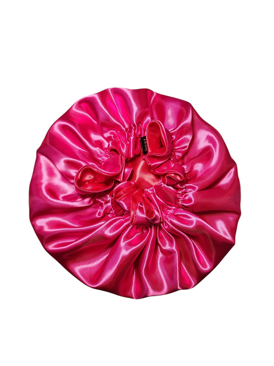 Toddler satin bonnet