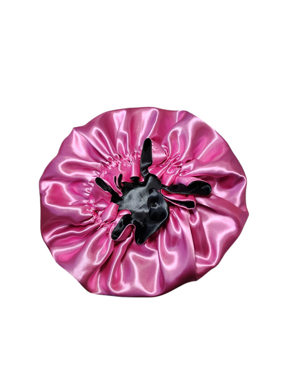 Toddler satin bonnet