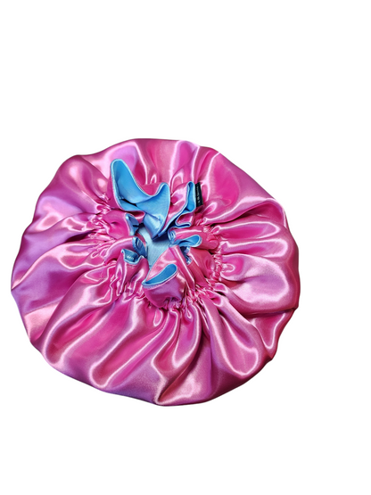 Toddler satin bonnet