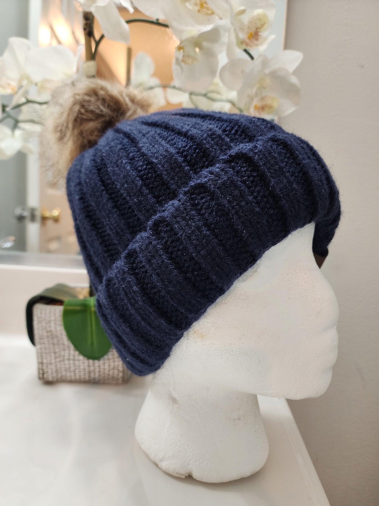 Satin-lined beanie